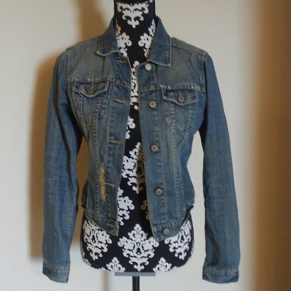 American Eagle jean jacket size small